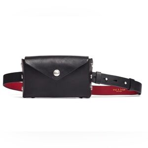 Rag & Bone Atlas Black Leather Belt Bag - New With Tag and Dust Bag